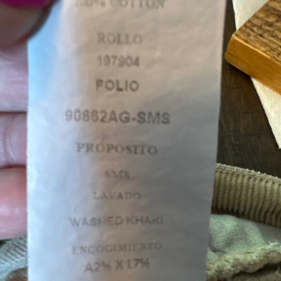 RE/DONE High Waist Corduroy Bootcut Jeans in Camel Size 25 NWOT - Picture 7 of 7